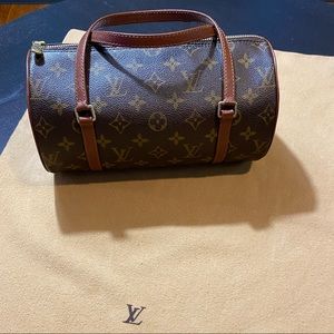 Louis Vuitton Papillon Handbag Monogram Canvas  (Limited Edition)